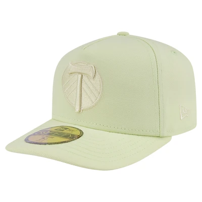 Casquette ajustée A-Frame 59FIFTY verte Portland Timbers pour homme New Era