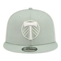 Casquette snapback New Era Mint Portland Timbers 2026 Jersey Hook 9FIFTY pour homme