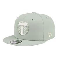 Men's New Era Mint Portland Timbers 2026 Jersey Hook 9FIFTY Snapback Hat