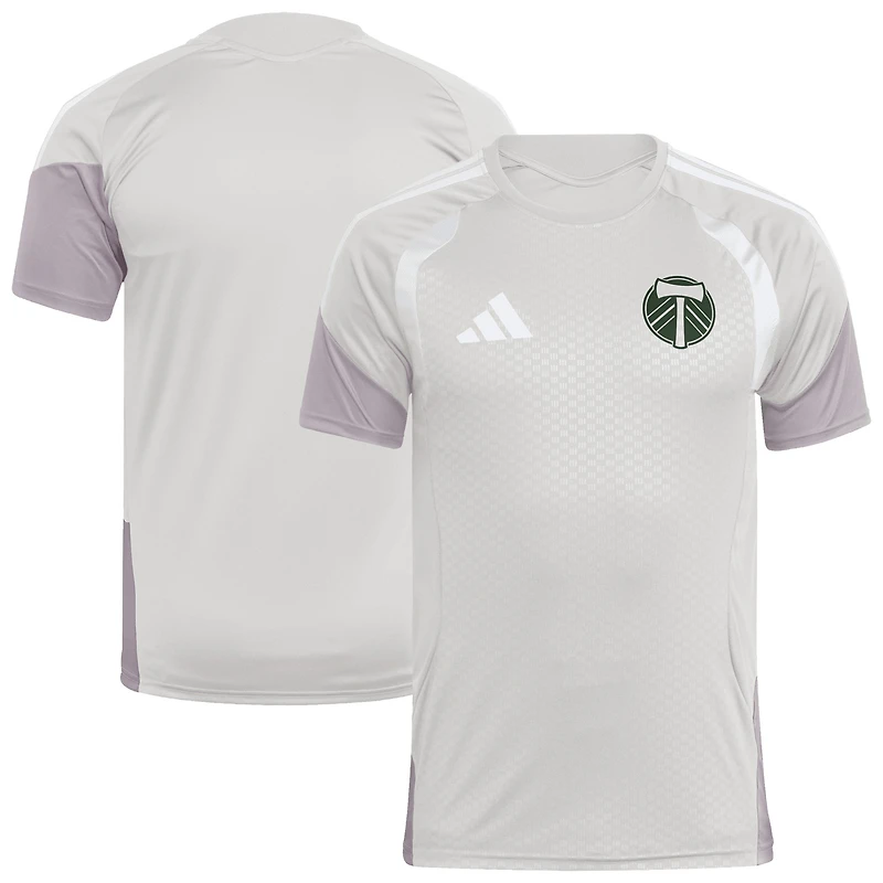 Men's  Silver Portland Timbers 2026 Competition Training Jersey
