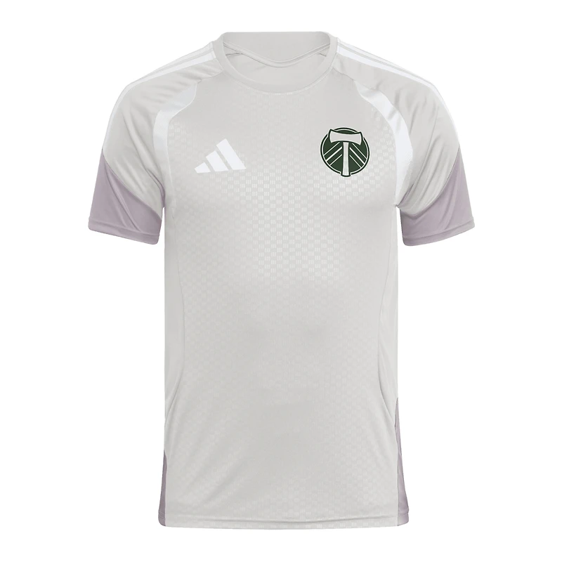 Men's Silver Portland Timbers 2026 Competition Training Jersey