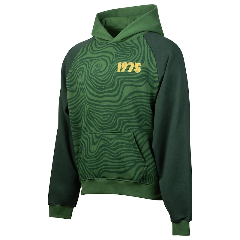 Sweat à capuche surdimensionné en jersey de conception sportive pour hommes, vert, Portland Timbers 2025