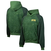 Sweat à capuche surdimensionné en jersey de conception sportive pour hommes, vert, Portland Timbers 2025