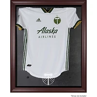 Vitrine de présentation en jersey avec logo de l'équipe en acajou des Timbers de Portland