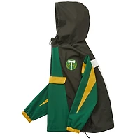 Veste anorak à demi-zip unisexe Live Breathe Futbol vert Portland Timbers Tekker