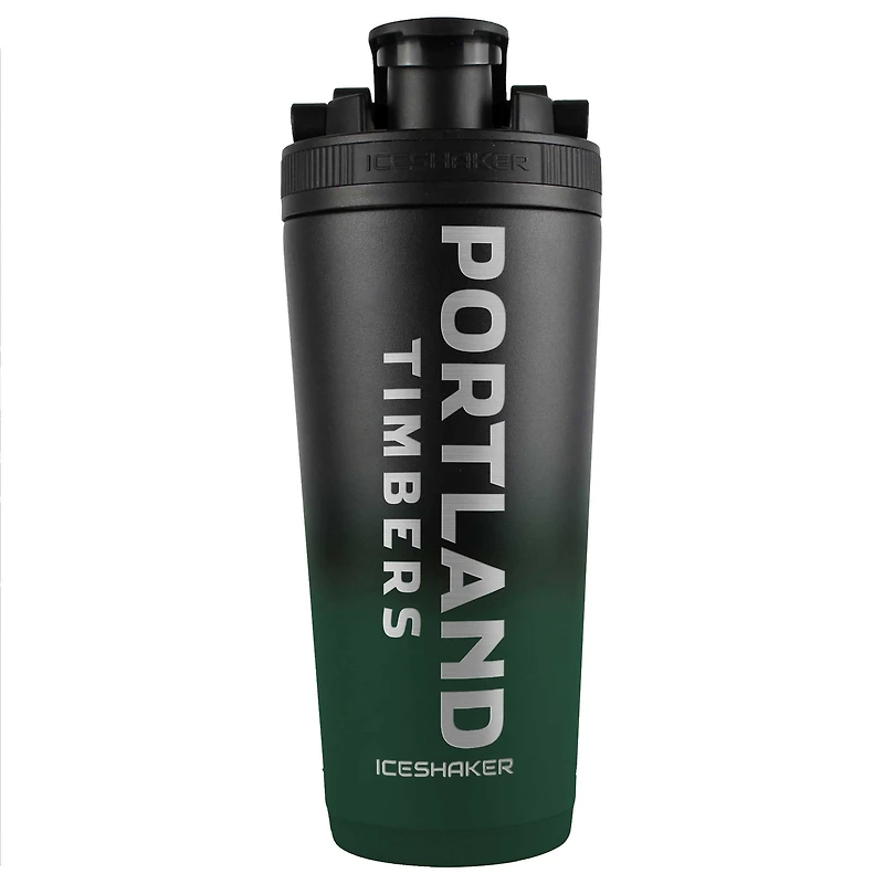 WinCraft Portland Timbers 26oz. Ombre Stainless Steel Ice Shaker Blender Bottle