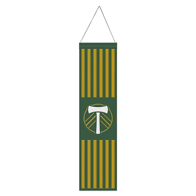 Bannière avec logo principal en laine WinCraft Portland Timbers