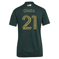Maillot réplique vert et or pour femme adidas Diego Chara Portland Timbers 2025 Forever Green & Gold