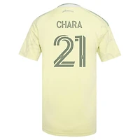 Women's adidas Diego Chara Yellow Portland Timbers 2026 Civic Stadium Kit Replica Jersey