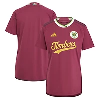 Women's adidas  Red Portland Timbers 2024 Archive Replica Jersey
