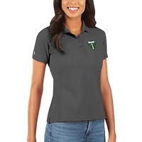 Polo piqué Legacy pour femme Antigua Silver Portland Timbers