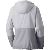 Veste coupe-vent Columbia Portland Timbers Flash Forward Team pour femme, blanc/gris
