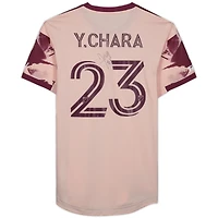 Maillot rose dédicacé #23 des Portland Timbers de Yimmi Chara pour la saison 2023 de la MLS
