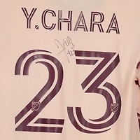 Maillot rose dédicacé #23 des Portland Timbers de Yimmi Chara pour la saison 2023 de la MLS