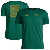 Youth adidas  Green Portland Timbers Local Wrap T-Shirt