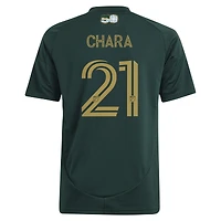 Youth adidas Diego Chara Green Portland Timbers 2025 Forever & Gold Replica Player Jersey