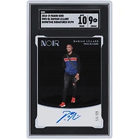 Damian Lillard Portland Trail Blazers Autographed 2018-19 Panini Noir Showtime #SWS-DL #59/99 SGC Authenticated 9/10 Card