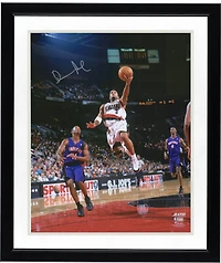 Damon Stoudamire Portland Trail Blazers Autographed 16" x 20" Lay Up vs. Toronto Raptors Photograph