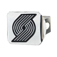 Logo Brands Portland Trail Blazers Chrome on Chrome Hitch Cover