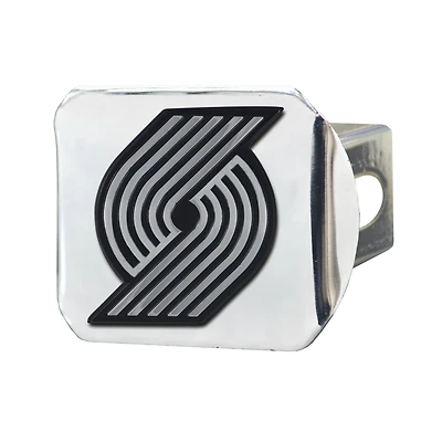 Logo Brands Portland Trail Blazers Chrome on Chrome Hitch Cover