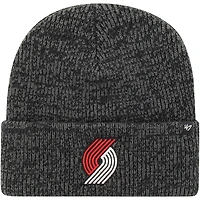 Bonnet en tricot à revers '47 Portland Trail Blazers noir Brain Freeze pour hommes