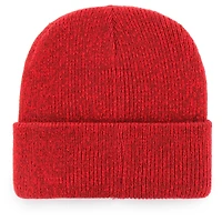 Men's '47 Red Portland Trail Blazers Brain Freeze Cuffed Knit Hat