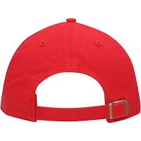 Men's '47  Red Portland Trail Blazers Core Logo Clean Up Adjustable Hat