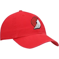 Casquette réglable Clean Up Logo Portland Trail Blazers rouge '47 pour homme