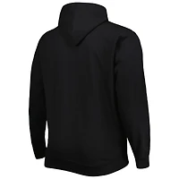 Sweat à capuche noir Portland Trail Blazers Big & Tall Heart Soul pour homme