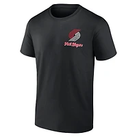 Men's Black Portland Trail Blazers Never Over T-Shirt