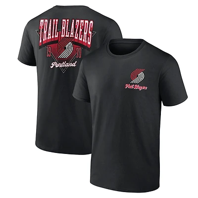 Men's Black Portland Trail Blazers Never Over T-Shirt