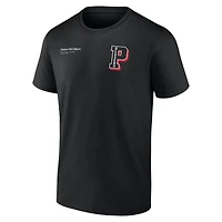 Men's  Black Portland Trail Blazers Split Zone T-Shirt
