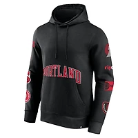 Men's Fanatics Black Portland Trail Blazers Home Court Pullover Hoodie