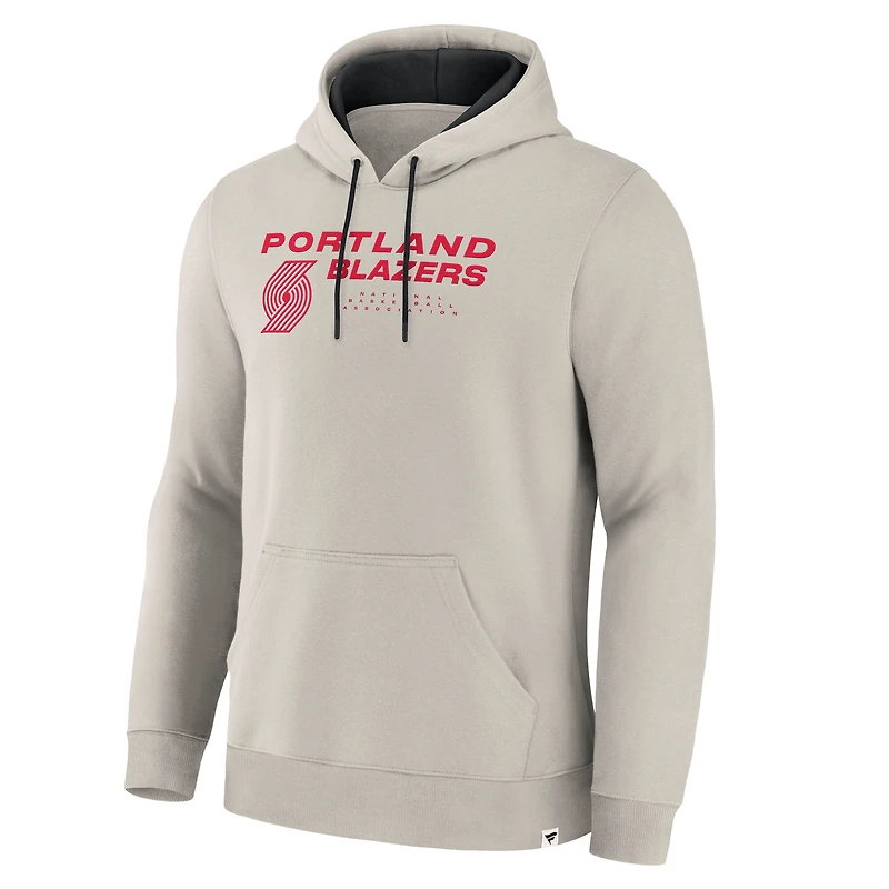 Sweat à capuche premium Off White Portland Trail Blazers Crossover Collection Blocked Shot pour homme