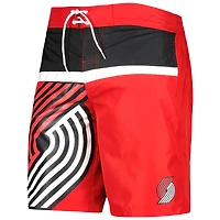 Maillot de bain Sea Wind G-III Sports by Carl Banks pour homme, rouge Portland Trail Blazers
