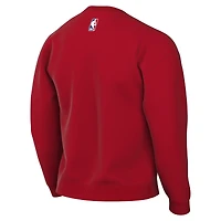Men's Jordan Brand Red Portland Trail Blazers Statement Edition Sweatshirt