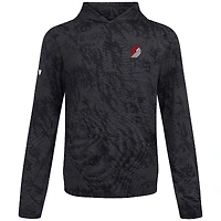 Sweat à capuche plateforme noir pour homme Levelwear des Portland Trail Blazers