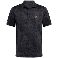 Men's Levelwear Black Portland Trail Blazers Whisper Polo