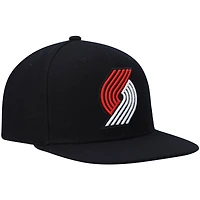 Casquette Snapback Portland Trail Blazers Ground 2.0 noire Mitchell & Ness pour hommes