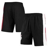 Hommes Mitchell & Ness Black Portland Trail Blazers Hardwood Classics 75e anniversaire Swingman Shorts