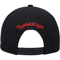 Casquette pour homme Mitchell & Ness Portland Trail Blazers Hardwood Classics MVP Team Script 2.0 Snapback noire