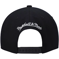 Casquette Snapback Portland Trail Blazers Hardwood Classics Script 2.0 noire Mitchell & Ness pour hommes