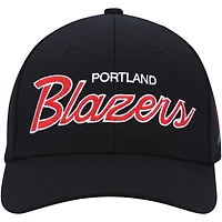 Mitchell & Ness pour homme Portland Trail Blazers MVP Team Script 2.0 Stretch Snapback Hat