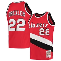 Men's Mitchell & Ness Clyde Drexler Portland Trail Blazers / Hardwood Classics Swingman Jersey