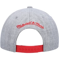 Casquette Snapback Portland Trail Blazers Hardwood Classics 2.0 gris chiné Mitchell & Ness pour hommes