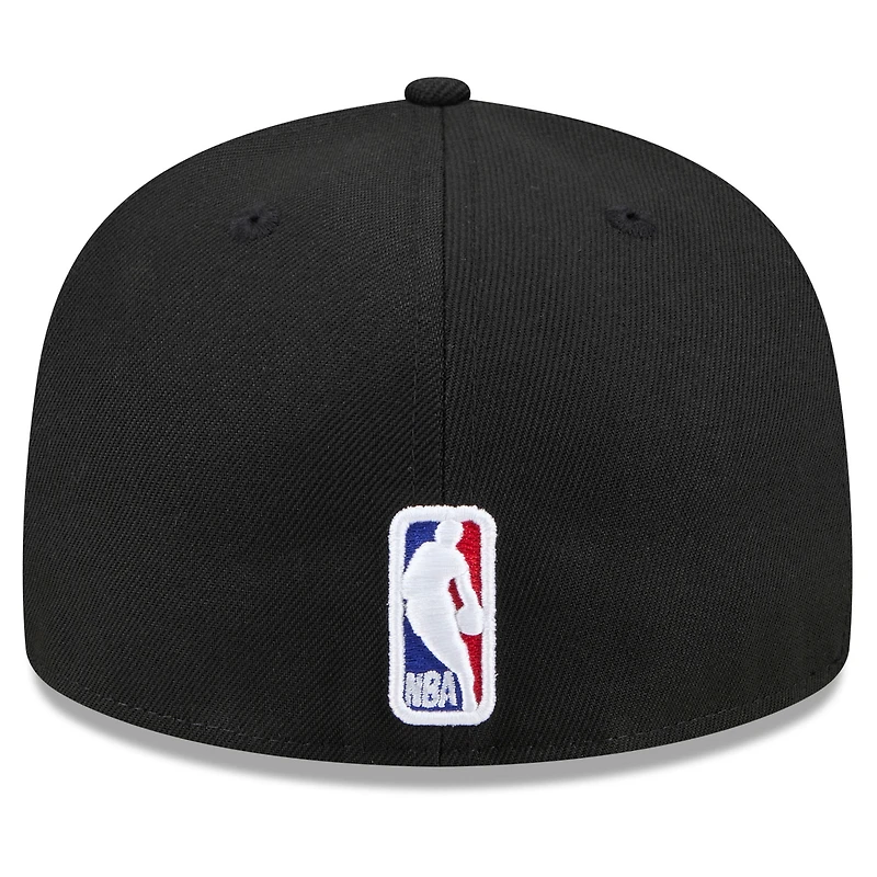 Casquette ajustée 59FIFTY City Edition 2024/25 Portland Trail Blazers noire New Era pour homme
