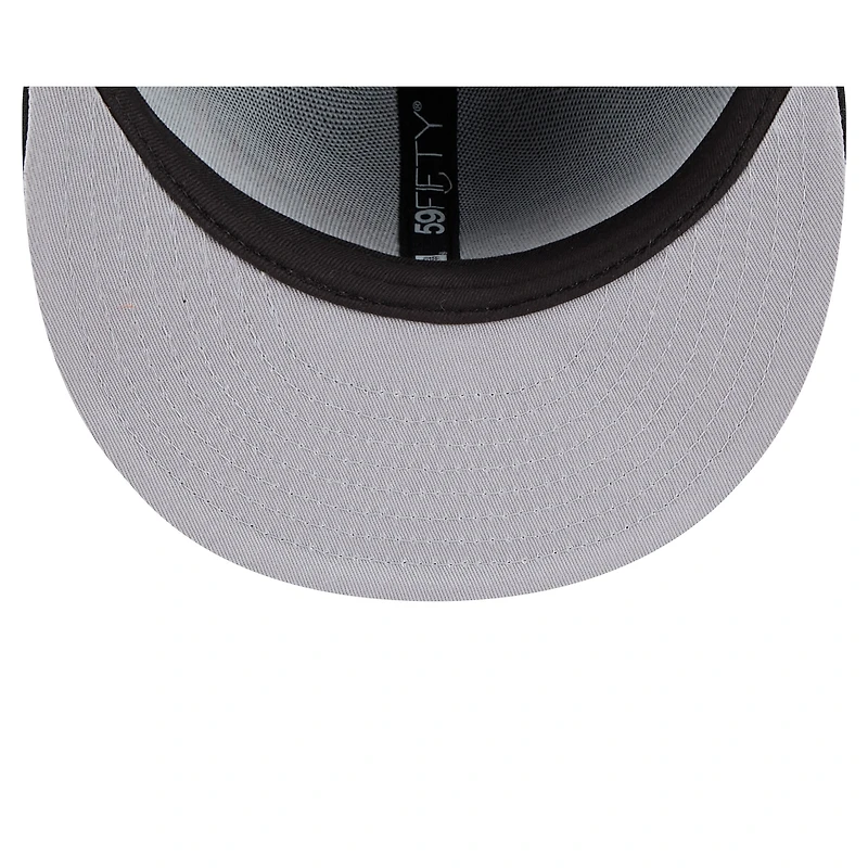 Casquette ajustée 59FIFTY City Edition 2024/25 Portland Trail Blazers noire New Era pour homme