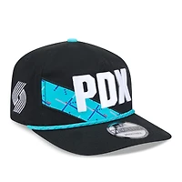 Men's New Era Black Portland Trail Blazers 2025/26 City Edition 19TWENTY Adjustable Hat