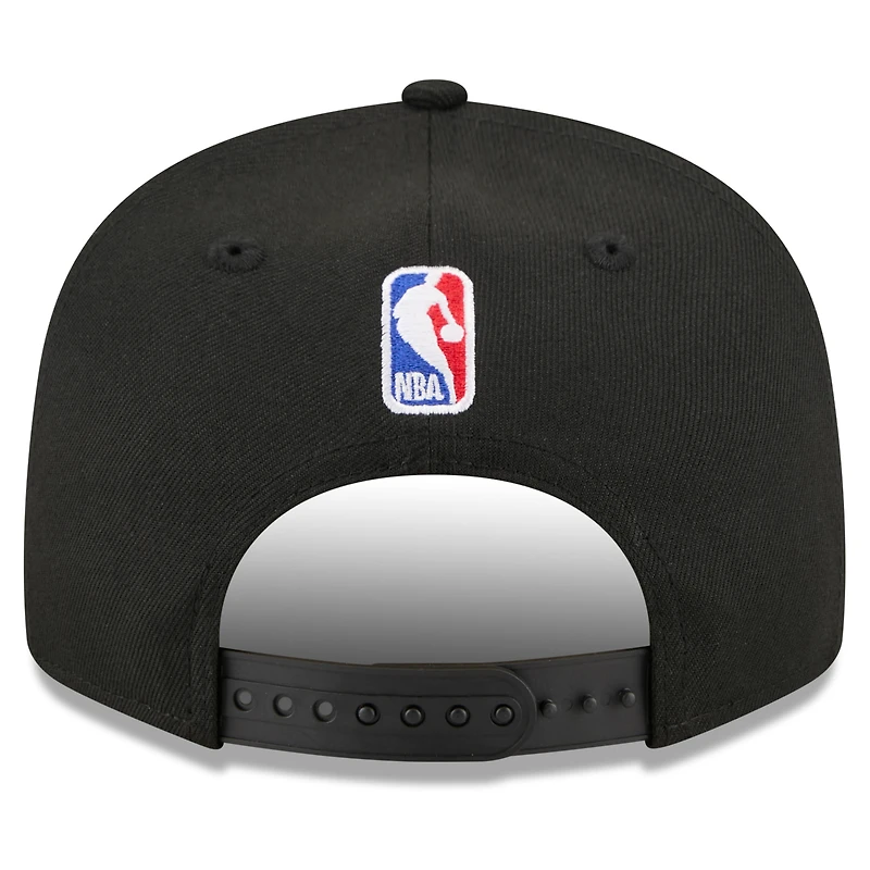 Men's New Era Black Portland Trail Blazers 2026 NBA Draft Crystal 9FIFTY Snapback Hat
