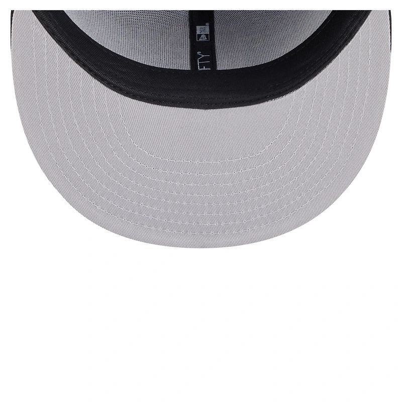 Men's New Era  Black Portland Trail Blazers Deceptor 59FIFTY Fitted Hat